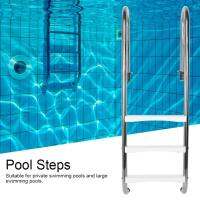 【ห้ามพลาด】Pool 3 ‑Step บันไดความปลอดภัย Non‑Slip บันไดแท่นเหยียบสแตนเลสขั้นตอนว่ายน้ำอุปกรณ์อาบน้ำ