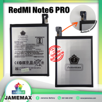 Battery MI/REDMI BN48 แบตเตอรี่  JAMEMAX REDMI NOTE6PRO ฟรีชุดไขควง hot!!!ประกัน 1ปี