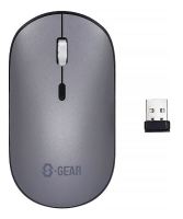 WIRELESS MOUSE (เมาส์ไร้สาย) S-GEAR DUAL FUNCTION WIRELESS &amp; BLUETOOTH MOUSE (SILVER) (MS-H710)