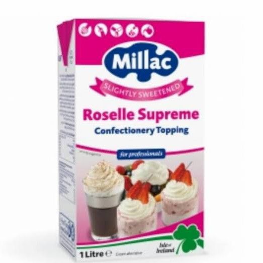 MILLAC ROSELLE Whip Whipping Cream 1kg Cooking Cream Whip Cream Millac ...