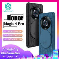 Nillkin เคสกล้องแฟชั่นสำหรับ Honor Magic 4 Pro,เคสโทรศัพท์ TPU + PC ฝาครอบหลังปกป้องความเป็นส่วนตัวและป้องกันการกระแทก