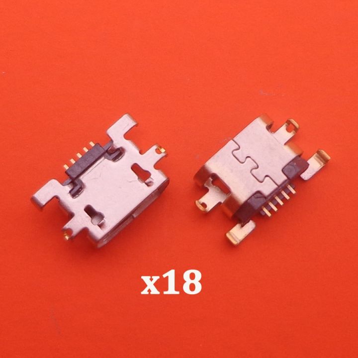 2pcs-micro-usb-charge-charging-jack-connector-ซ็อกเก็ตแจ็คเพาเวอร์แท่นวางสําหรับ-cubot-x18-x19-x20-plus-pro-r11-r15-r19-p12-p20-power