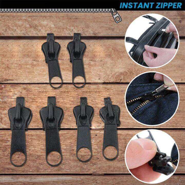 new-6pcs-instant-zipper-universal-instant-fix-zipper-repair-kit-replacement-zip-slider-teeth-rescue-new-design-for-diy-sew