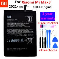 【In Stock】 iwhdbm 2021 100% Original สำหรับ Mi Max3 Max 3 BM51ของแท้โทรศัพท์5500MAh + ฟรีเครื่องมือ + สติกเกอร์