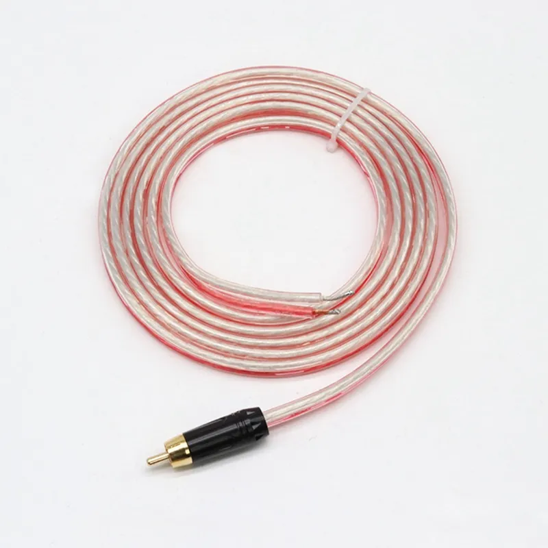 Rca Speaker Cable Bare Wire Speaker Wire To Rca Plug,replace Rca