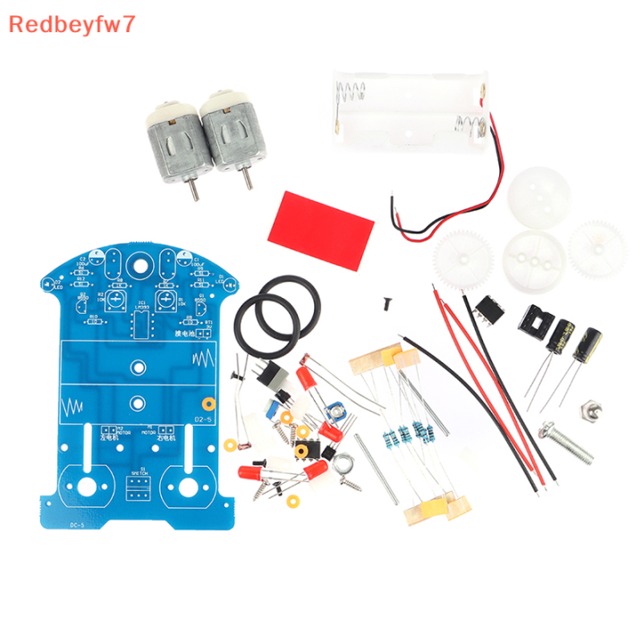 re-ฝึกบัดกรีการเรียนรู้อิเล็กทรอนิกส์-kit-smart-car-project-kits-diy-kit