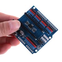 【☸2023 New☸】 zhufengdi558151 โมดูลสำหรับ Arduino นาโน V3.0 3.0 I/O โมดูลป้องกันเซนเซอร์ขนาดเล็กบอร์ดขยาย Io โมดูล Uno R3 Leonardo One