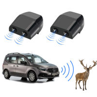 2 Pcs Black Car Grille Mount Animal Whistle Repeller Alert Deer Animal Repellent Alert Black Car Deer Sonic Gadgets