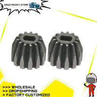 2Pcs โลหะ Differential Drive Gear สำหรับ Rc Hobby รุ่นรถ1-10 Vrx Octane Vetta Karoo Ftx Outlaw อัพเกรด Hop-Up อะไหล่