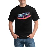 Dazzling Sports Car T Shirt Cartoon 2D Elements Trending 100 Cotton T-Shirt O Neck Print Street Style Tees Plus Size Clothes