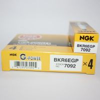 Original-genuine♝❀✉ NGK Platinum Spark Plug BKR6EGP is suitable for Fit Sidi Tianyu Liana Zhixiang Kaiyue Lefeng Aveo