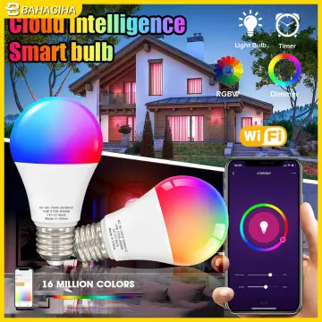 E27 WiFi Smart LED Light Bulb 10W RGB+CCT Dimmable Timer Lamp Magic Home Pro  APP Magic Light Used With Google And Alexa - AliExpress