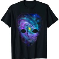 HOT ITEM!!Family Tee Couple Tee Galaxy Alien Head Outer Space Universe Sci Fi Alien T-Shirt