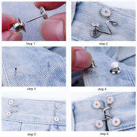 Waist-Tightening Handy Tool Button Jeans Waist Circumference Adjustable Nailless