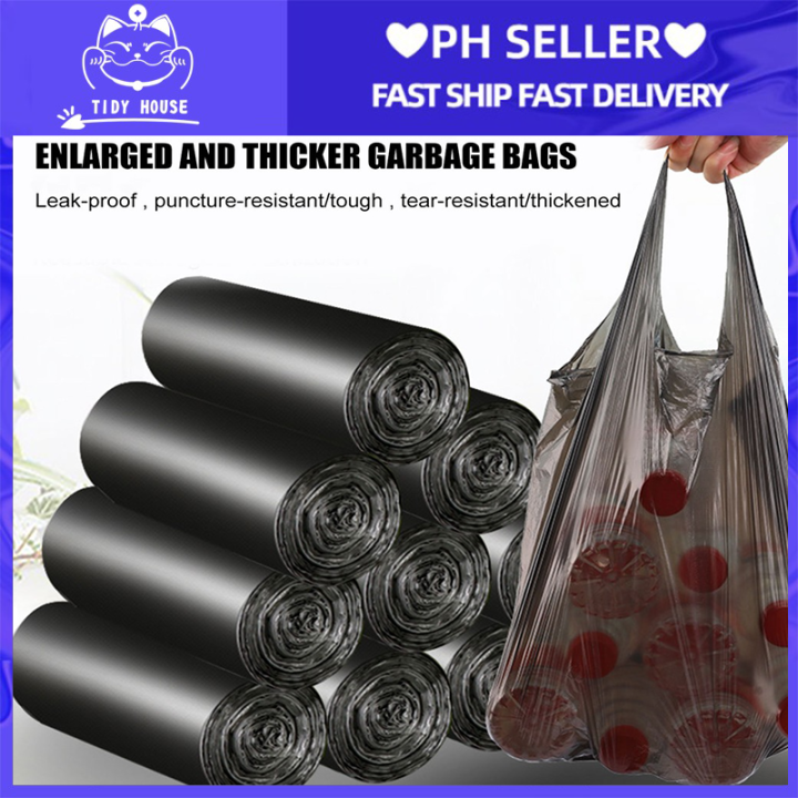 Tidy house Export Quality PE Material Trash Bag Biodegradable Thick