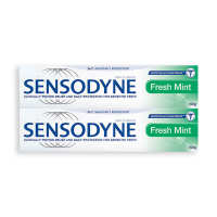 [ส่งฟรี!!!] เซ็นโซดายน์ ยาสีฟัน สูตรเฟรช มิ้นท์ ขนาด 100 กรัม แพ็คคู่Sensodyne Toothpaste Green 100 g x 2