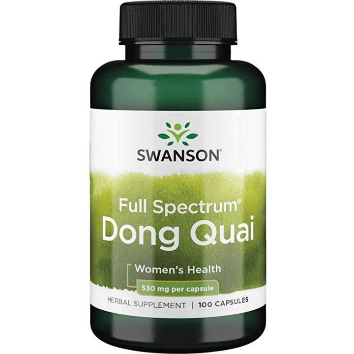 Swanson Dong Quai Herbal Supplement 530mg 100 caps Lazada PH