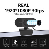 Webcam HD 2MP 1080P Máy Ảnh 30 Khung Hình Giây Micro Giảm Tiếng Ồn Web Cam thumbnail