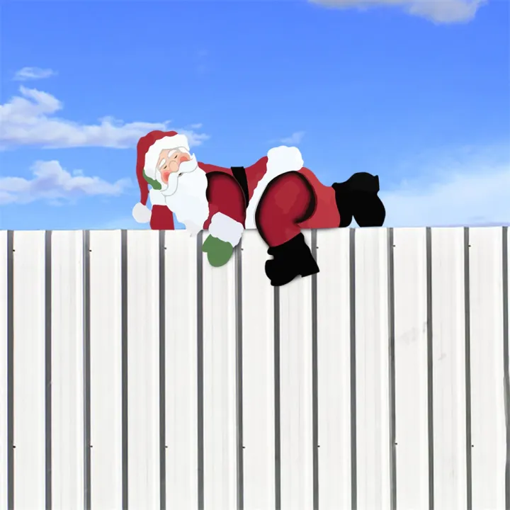 festive-christmas-yard-art-christmas-fence-ornament-wooden-christmas-decoration-christmas-yard-decorations-holiday-fence-topper