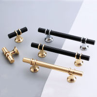 【CW】KK&amp;FING Modern Zinc Alloy Black Gold Door Handles Kitchen Cabinet Handles Solid Drawer Knobs Fashion Furniture Handle Hardware