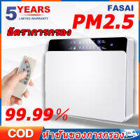 ?รับของภายใน 48H? เครื่องฟอกอากาศ ขนาด 30 ตรม. เครื่องกรองอากาศ เครื่องกรองอากาศ PM 2.5 (ลายคลื่น) กรอง 5 ชั้น 99.99 %