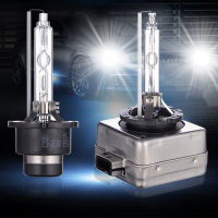 1คู่35W ดัดแปลงรถยนต์ Xenon โคมไฟ6000K Warm White D1S D3S Hid ไฟหน้า12V 4000Lm Single Beam D2S D4S เปลี่ยนไฟอัตโนมัติ