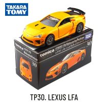 Takara Tomica Premium TP, LEXUS LFA แบบจำลองรถยนต์ชุดสะสมแบบจำลองของขวัญคริสต์มาสเด็กของเล่นสำหรับเด็กผู้ชาย