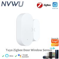 【LZ】♈﹉  Tuya Zigbee Door Sensor for Smart Home A Burglar Alarm Automation Remote Control Work with Alexa Google Home var SmartLife