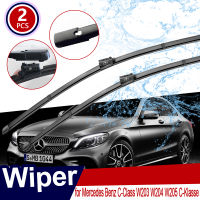 for Mercedes Benz C-Class W203 W204 W205 C-Klasse C180 C200 C220 C250 C300 Wiper Blade Car Accessories Front Windshield Wipers