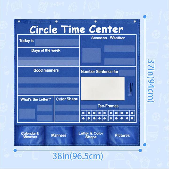 แผนภูมิกระเป๋าศูนย์การเรียนรู้วงกลม-ccarte-สำหรับกิจกรรมคณิตศาสตร์ในชีวิตประจำวันห้องเรียน