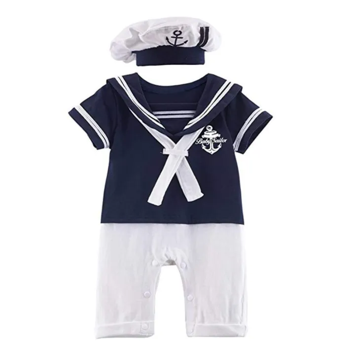 Baby boy sailor outfit Lazada PH