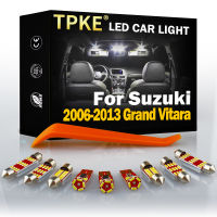 TPKE 12X Car Accessories LED Interior Light Bulbs Kit For 2006-2012 2013 Suzuki Grand Vitara Map Dome Trunk License Plate Lamp