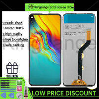 Kingsange ของแท้สำหรับ Infinix Hot 9 X655 X655C X655D หน้าจอดิจิตอลสัมผัสหน้าจอ LCD สำหรับเปลี่ยน Infinix Hot 9