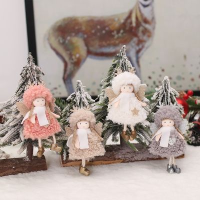 【CW】 Merry Christmas Decorations For Home 2022 Christmas Angel Doll Xmas Navidad Noel Gifts Christmas Ornament New Year 2023