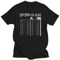 Large mens short sleeves His Hero Is Gone T Crust Punk Band 4XL.5XL.6XL