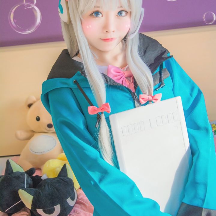 spot-eromanga-ชุดคอสเพลย์สำหรับ-izumi-sagiri-และการ์ตูนอนิเมชันสำหรับครูผู้เร้าอารมณ์