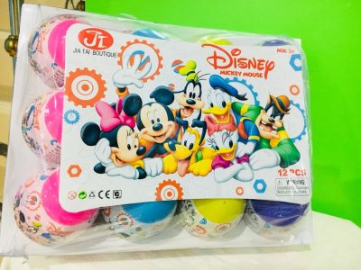 ไข่เซอร์ไพร์สมิกกี้เม้าส์ Mickey Mouse Egg Surprise แพ็คละ 12 ใบ