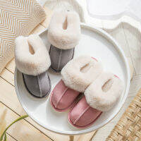 2022 Women Faux Fur Winter Fuzzy Warm Slippers Ladies House Platform Plush Shoes Comfort Flat Bedroom Slides Zapatilla Mujer