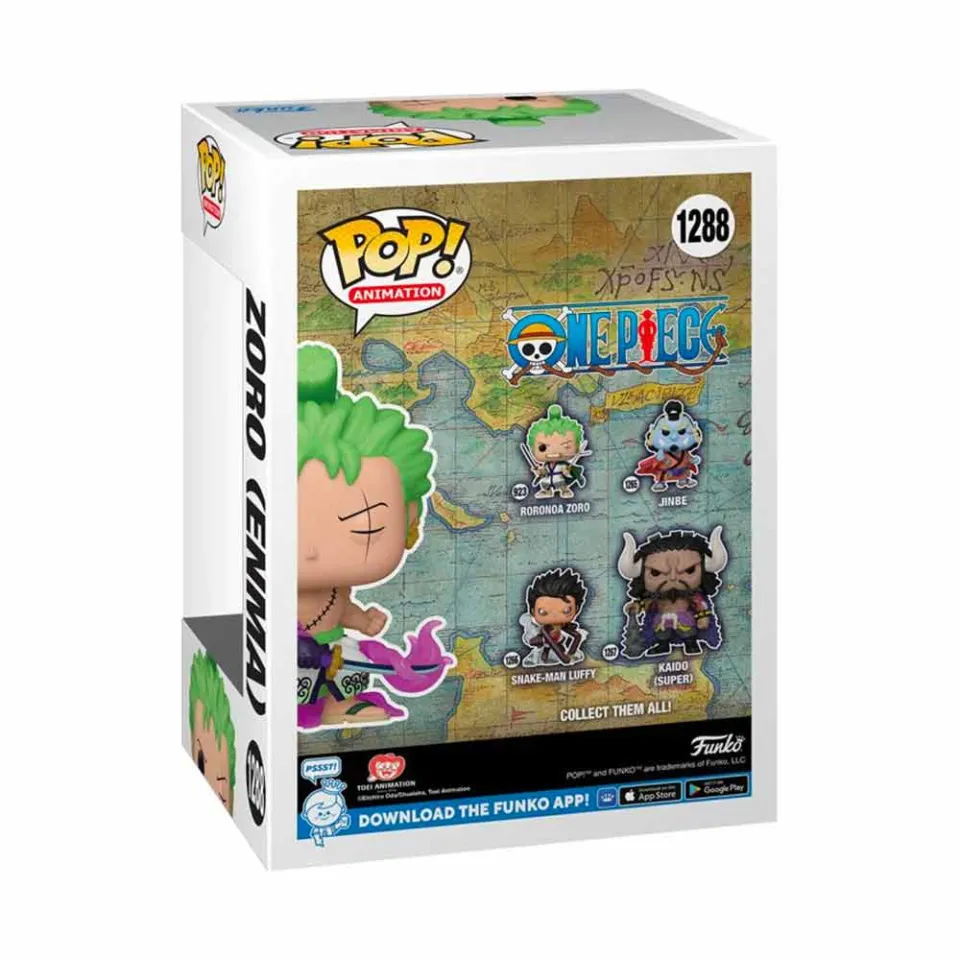 Funko Pop! Animation One Piece Zoro (Enma) GITD Chalice Collectibles  Exclusive Figure #1288