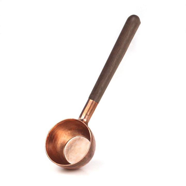 coffee-bean-measuring-spoon-solid-wood-copper-measuring-spoon-coffee-powder-quantitative-spoon-measuring-spoon-10g