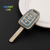 TPU Shell Fob สำหรับ Honda Accord CIVIC CRV Jazz HR-V HRV 2013 2014 2015 2016รถ Remote Key Case พวงกุญแจอุปกรณ์เสริม