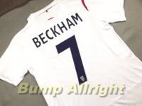 Retro : เสื้อบอลย้อนยุค Vintage ทีมชาติอังกฤษ เหย้า 2006 England Home National 2006 + 7 BECKHAM สุดคลาสสิค !!