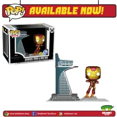 Buy Pop! Town Avengers Tower & Iron Man (Glow) at Funko.