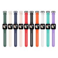 Silicone Strap For Xiaomi Mi Watch Lite Global Version Smart Watch Replacement Sport Bracelet Wristband for Redmi Watch Strap Smartwatches