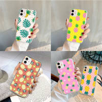 F-80 delicious pineapple อ่อนนุ่ม TPU เคสโทรศัพท์ หรับ Tecno Spark 16 17 Camon 7 Go 7P 15 5 4 POP 8 17P AIR 2 6 Pro โปร่งใส ปก