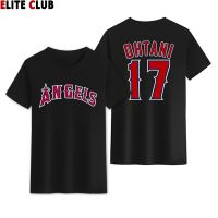 COD MLB [A001] baseball shirt Otani Shhei same style plus size mens and womens cotton printed T-shirt