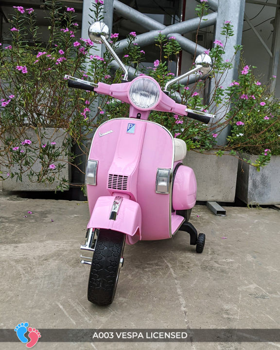 4 Điều cần biết khi mua xe máy điện Vespa PX150 cho trẻ