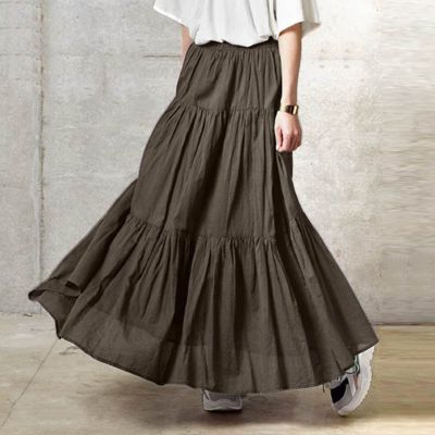 【CC】☄♈  Fashion Pleated Skirt Korean Fairycore Skirts for Grunge Waist Faldas