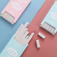 36 pcslot Kawaii Solid Color Eye Protection Highlighter Cute Drawing Marker pens Promotional Gift Office School Supplies