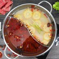 [COD] Yuanyang hot thickened stainless steel string 4-6 people induction cooker special shabu-shabu